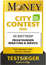 Testsieger - FOCUS MONEY CityContest